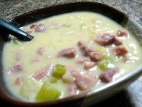 Chicken Ham and Vegetable Soup Recipe