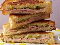 Ham & Swiss Cheese Garlic-Enhanced Sandwich Recipe