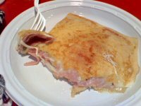Ham and Cheese Pancakes (Cr&ecirc;pes) Recipe