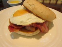 Hot Bacon and Egg Sandwich Recipe