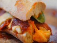 Hot Chorizo and Mozzarella Baguette Recipe