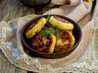 Left-over Lamb & Potato Cakes