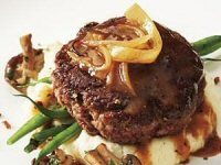 Pork Burgers with Apple and Potato Mash Recipe