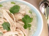 Rice Soup with Chicken and Ginger Recipe