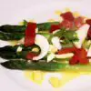 Asparagus with Egg and Roasted Peppers