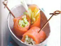 Apple and Smoked Salmon Rolls Recipe