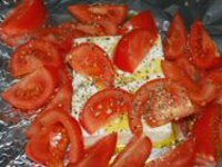 Baked Feta Cheese and Tomatoes Recipe