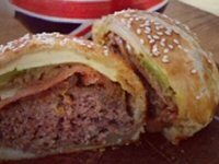 Beef Pie Burgers Recipe