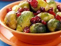 Brussels Sprouts with Cranberries