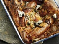 Cumberland and Gorgonzola Toad in the Hole Cumberland and Gorgonzola Toad in the Hole