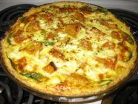 Curried Cod Quiche Curried Cod Quiche