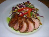 Filet Mignon with Honey and Ginger (Tenderloin of Pork) Filet Mignon with Honey and Ginger (Tenderloin of Pork)