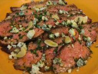 Flank Steak With Cabrales Cheese Recipe