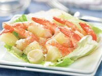 Fresh Sesame Salad with Prawns and Palm Hearts Fresh Sesame Salad with Prawns and Palm Hearts