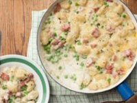 Gnocchi, Ham and Pea Casserole