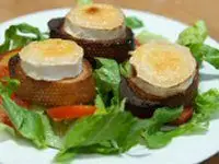 Grilled Goats Cheese Salad