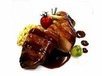 Guinea Fowl and Bacon Casserole Guinea Fowl and Bacon Casserole