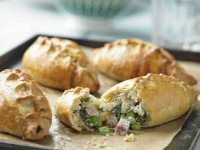 Ham, Pea and Mint Pasties Recipe Ham, Pea and Mint Pasties Recipe