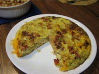 Healthy Salmon & Egg White Frittata