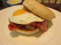 Hot Bacon and Egg Sandwich Hot Bacon and Egg Sandwich