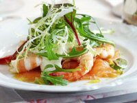 Julie's Salmon & Prawn with Lime Recipe