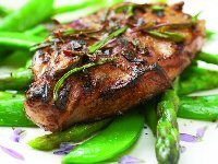 Lamb Valentine Steaks with Pomegranate & Plum Aigre-doux Lamb Valentine Steaks with Pomegranate & Plum Aigre-doux