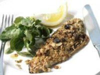 Mackerel with Mustard and Oats