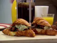 Merguez and Fontina Stuffed Croissants Recipe