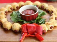 Mini Sausage Wreath Mini Sausage Wreath