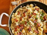Pasta, Sausage and Bacon Salad Pasta, Sausage and Bacon Salad