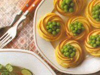 Potato and Pea Nests Recipe