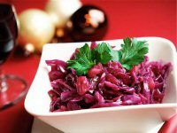 Red Cabbage with Apples