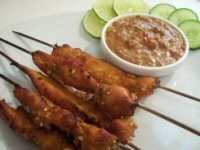 Satay with Peanut Sauce