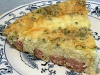 Sausage and Potato Flan Sausage and Potato Flan