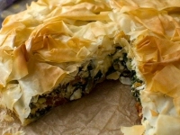 Spinach and Feta Filo Tart Recipe