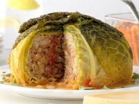 Stuffed Whole Cabbage Recipe