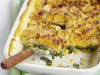 Sweet Potato and Spinach Bake Recipe