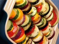 Vegetable Tian with Fromage Frais Vegetable Tian with Fromage Frais