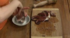 Carpaccio Style Octopus