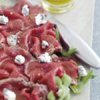 Angus Beef Carpaccio with Gorgonzola