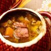 Beefy Russian Cabbage Soup