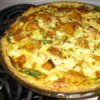 Curried Cod Quiche