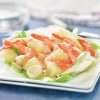 Fresh Sesame Salad with Prawns and Palm Hearts