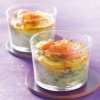 Leek and Smoked Salmon Flan