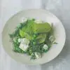 Olive Oil Braised Leeks & Peas with Feta and Dill
