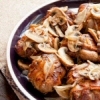 Paupiettes de Veau (Veal Rounds) in a Mushroom Cream Sauce