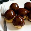 Profiteroles in Hot Chocolate