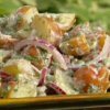 Tangy Goat's Cheese & Dill Potato Salad